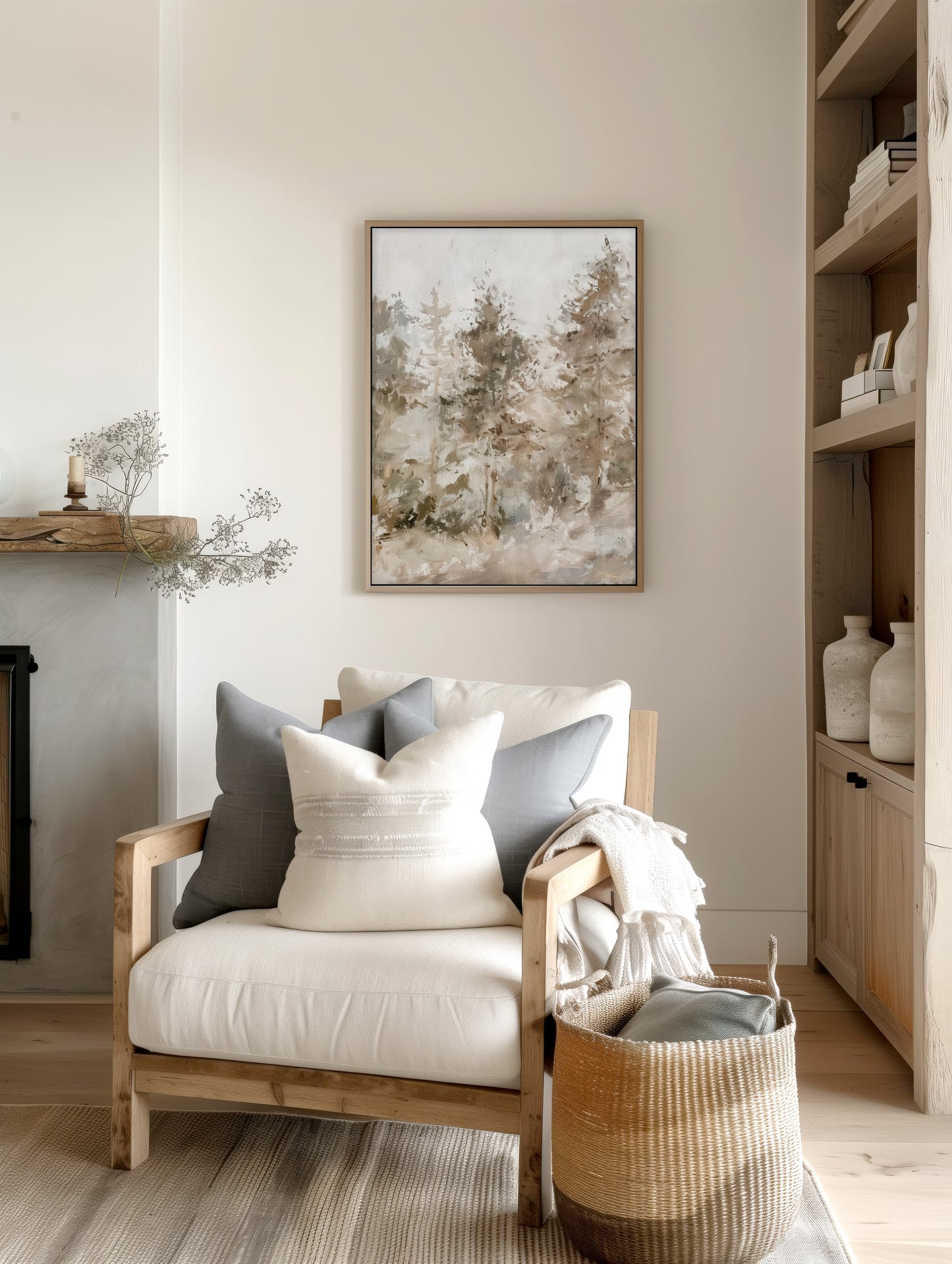 trees of the forest - canvas