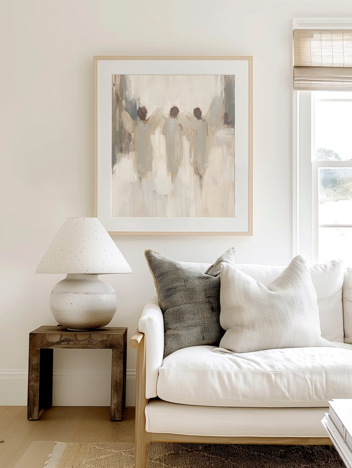 three angels - print