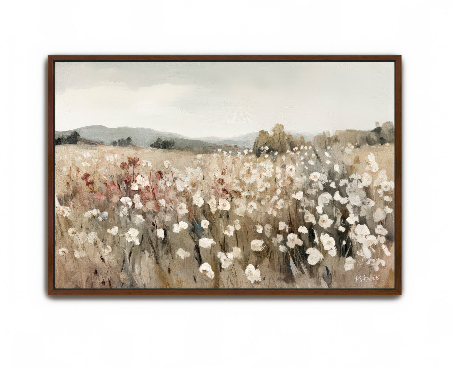 a meadow's praise - canvas