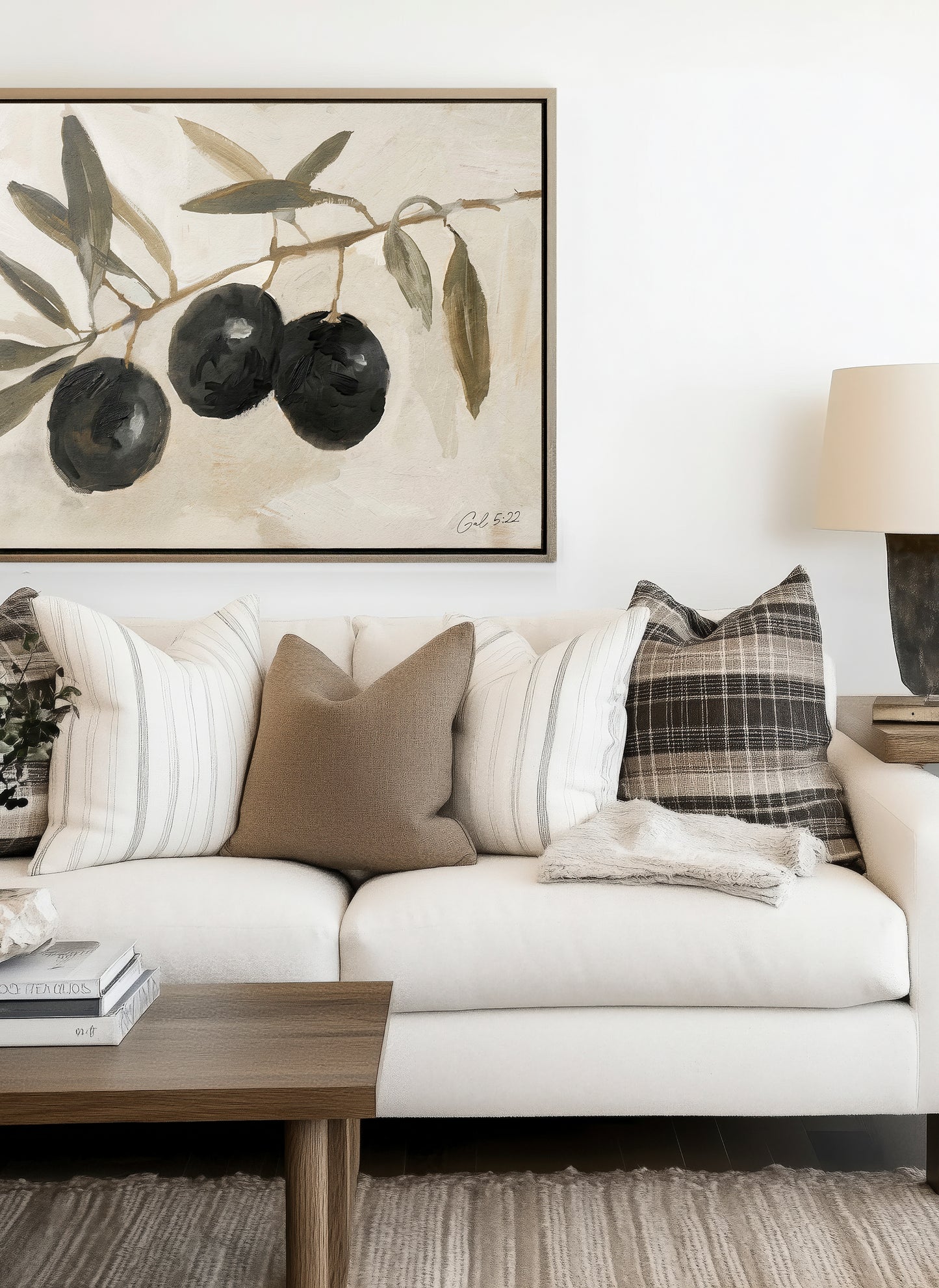 fruit of the spirit - olives- canvas