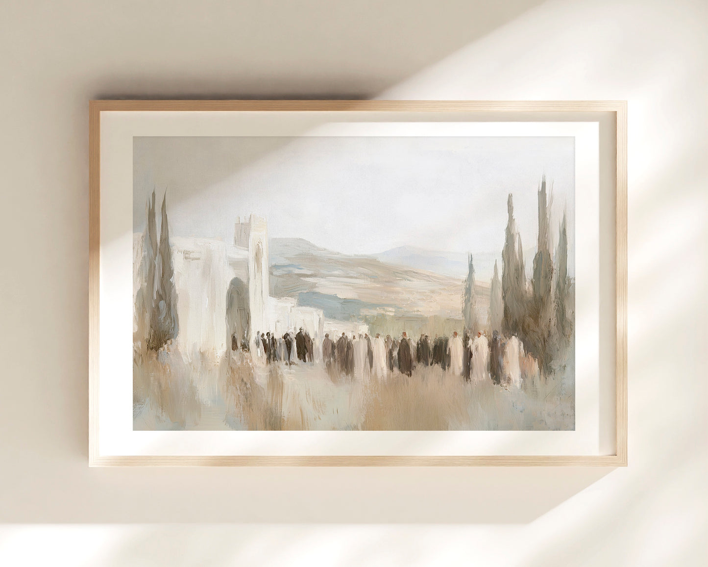 saints gathered - print