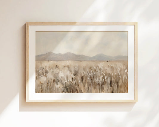 The Desert- print