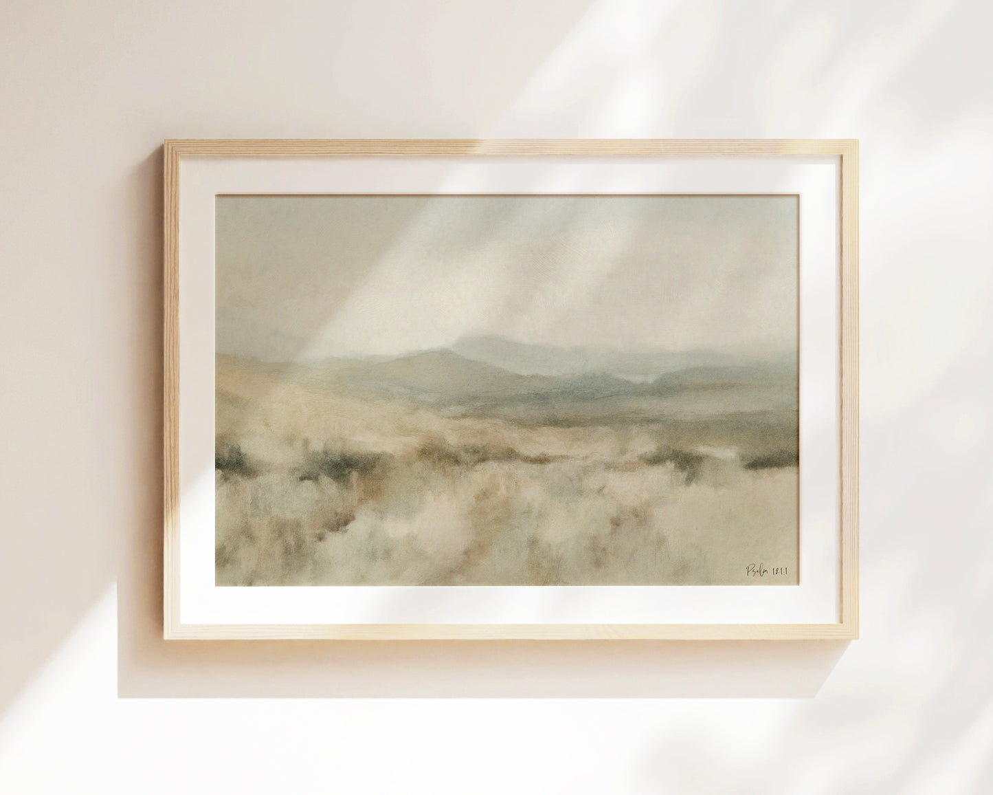 lift up your eyes to the hills - print