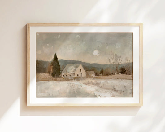 Moon To Mark The Seasons- print