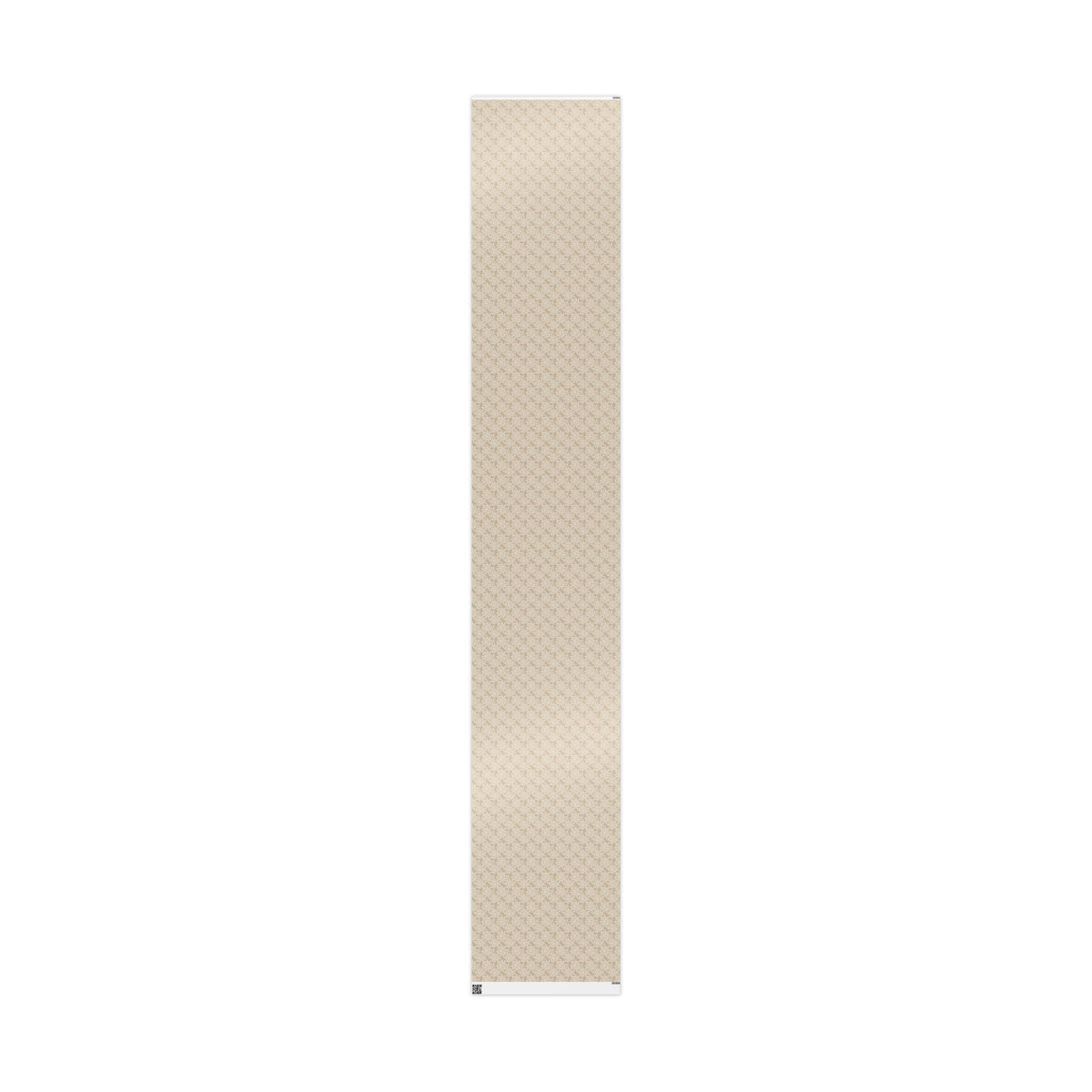 neutral botanical wrapping paper | roll, beige floral pinecone pattern