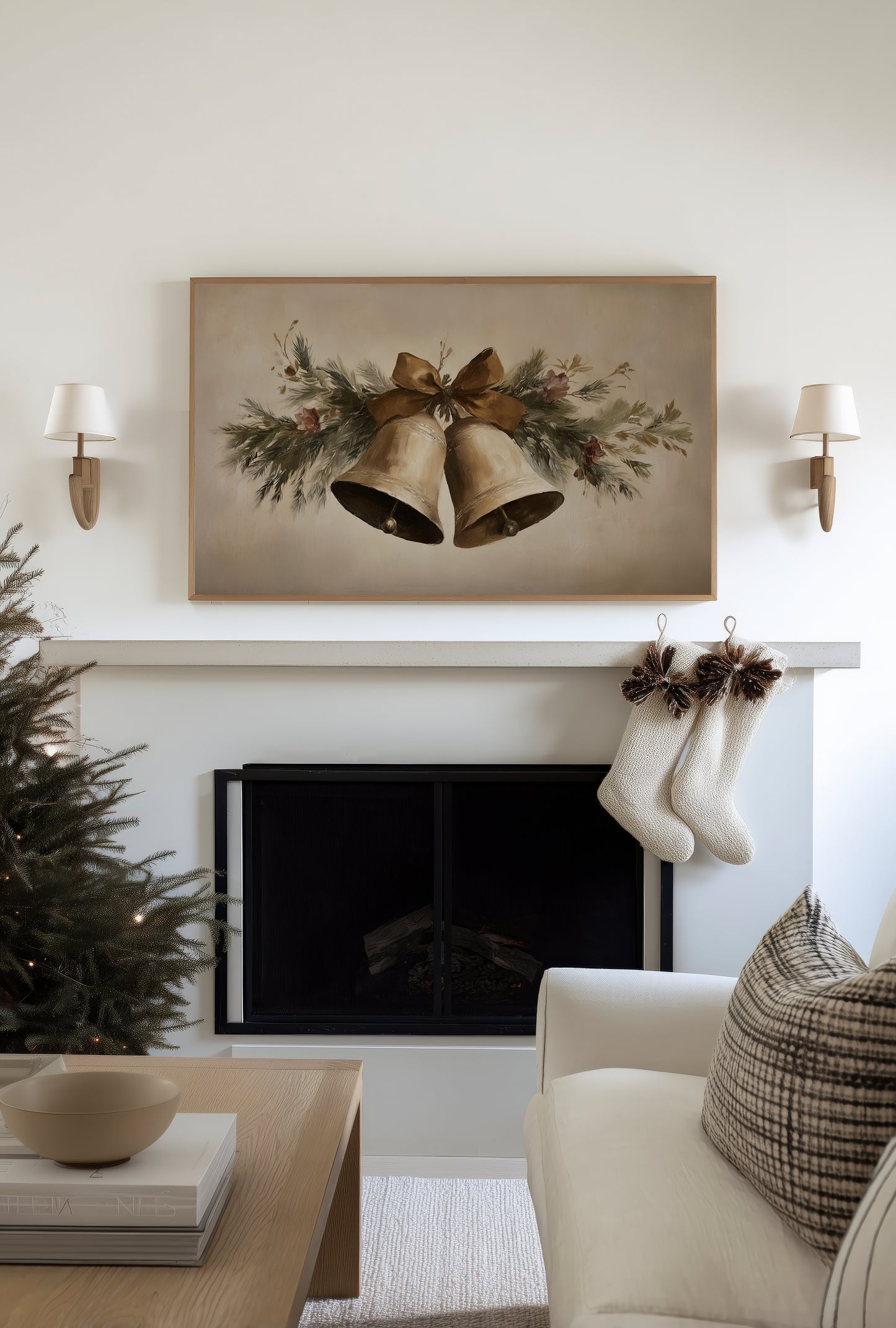 christmas bells - digital download for samsung frame tv