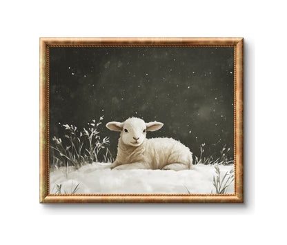 White As Snow - print