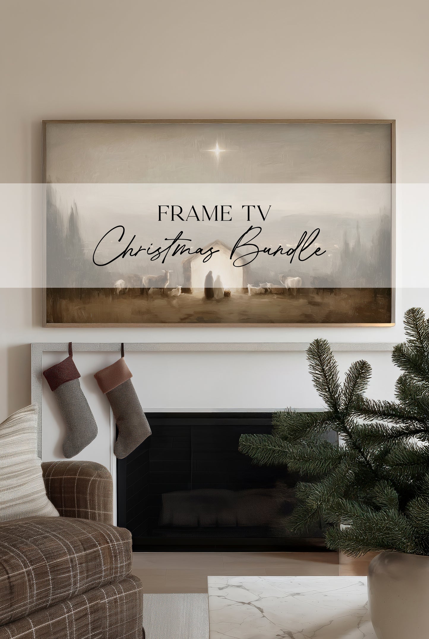 christmas bundle - digital download for samsung frame tv