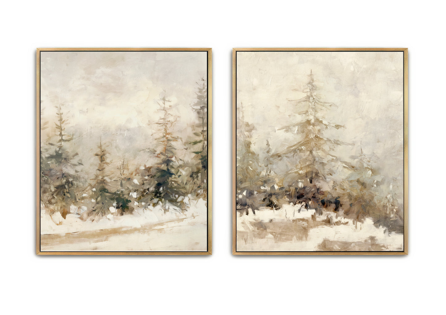 in every season, i will trust the lord (set of two canvases)
