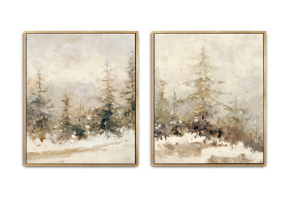 In every season, I will trust the Lord (Set of two canvases)