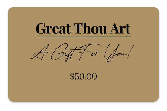 Great Thou Art - E-Gift Card