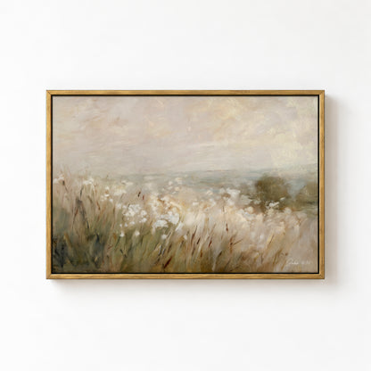 White For Harvest  - canvas