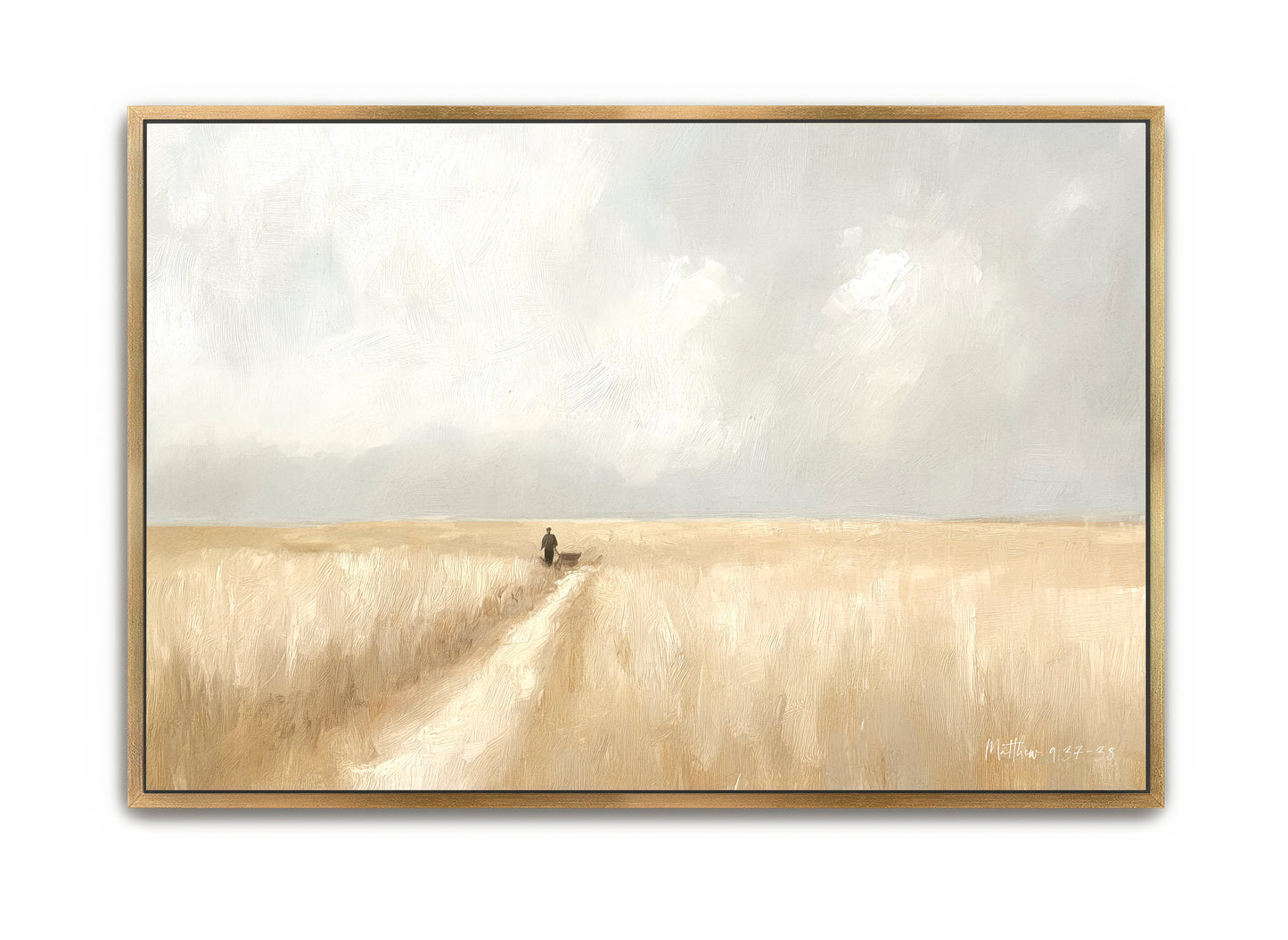 harvest is plentiful - canvas