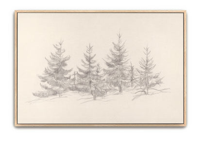 Cedars of Christmas - canvas
