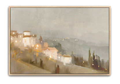 City On A Hill - canvas