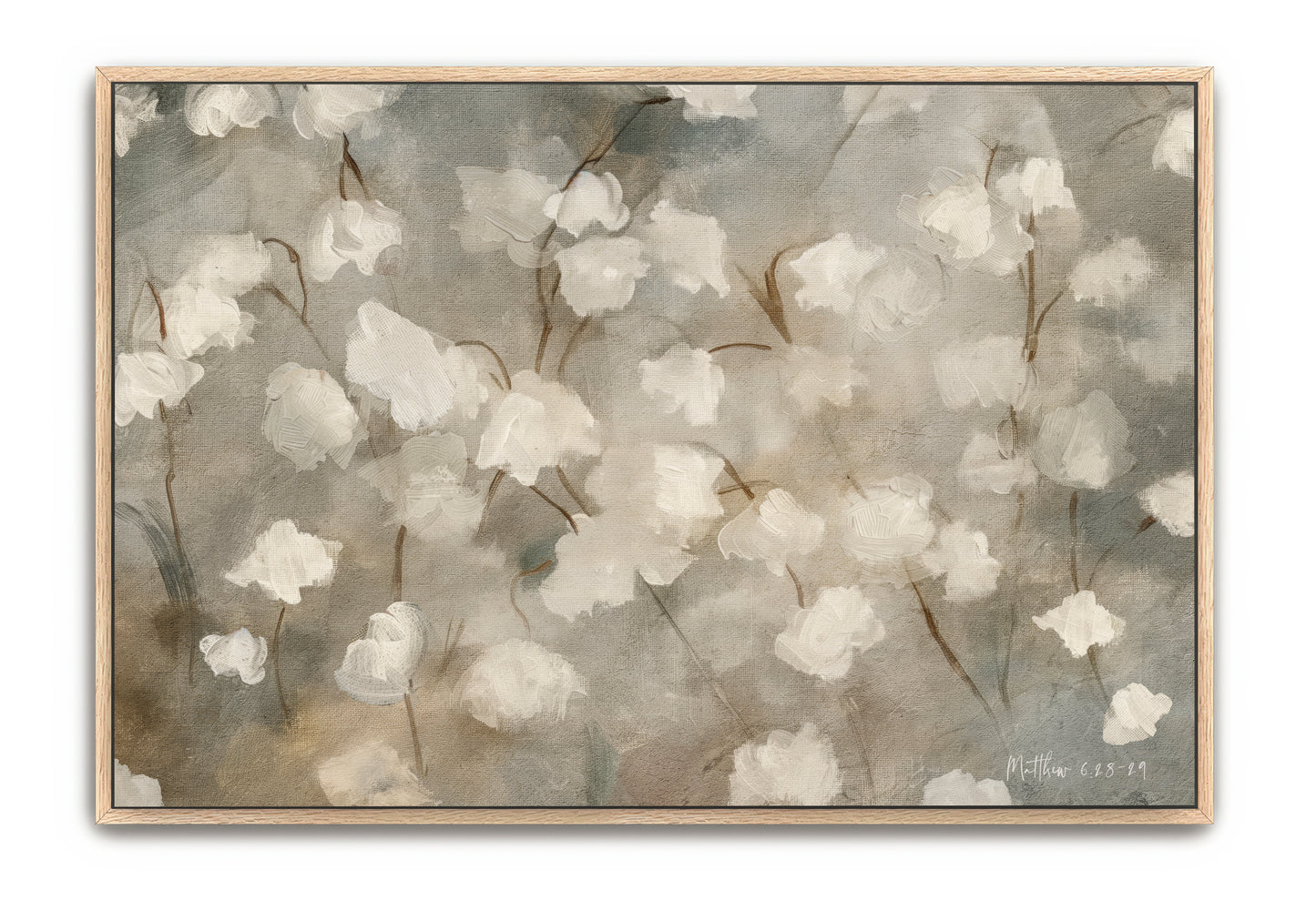 lily of the valley - canvas