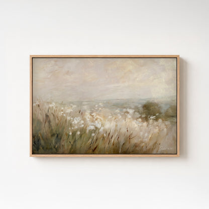 White For Harvest  - canvas