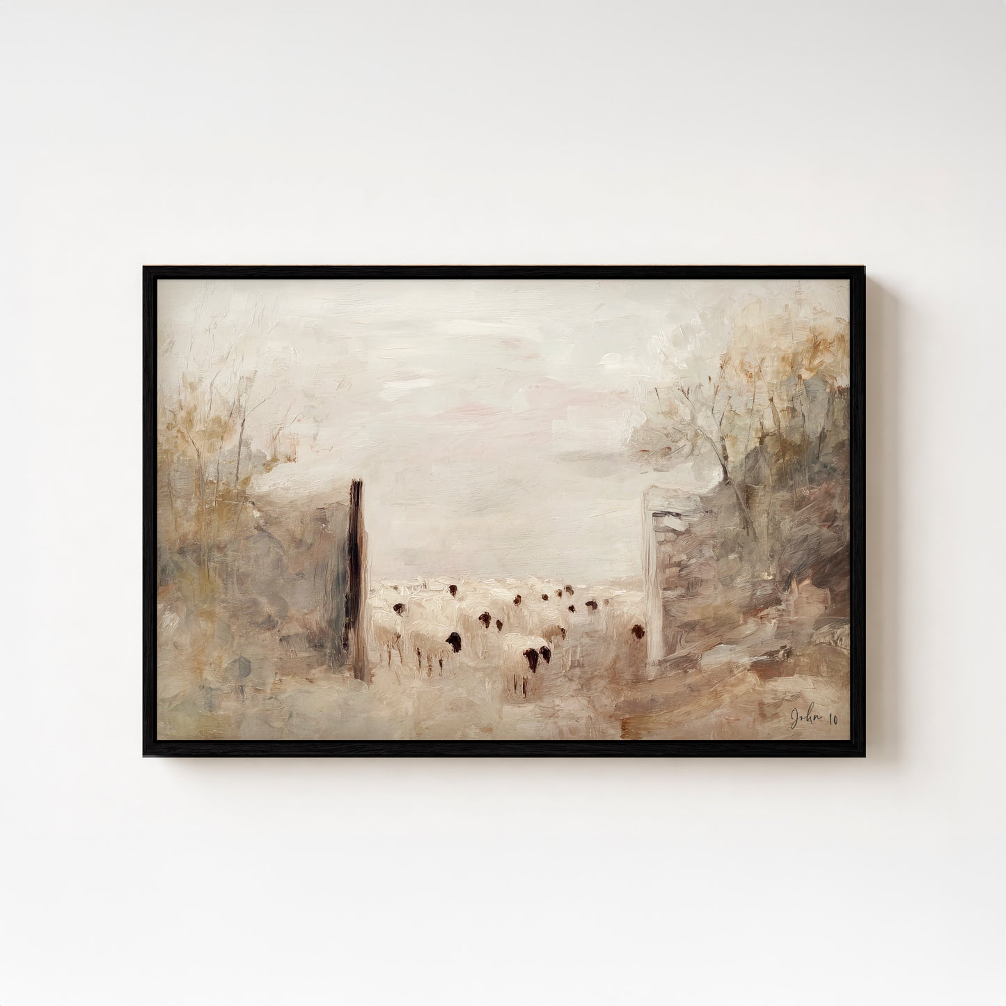 i am the gate - canvas