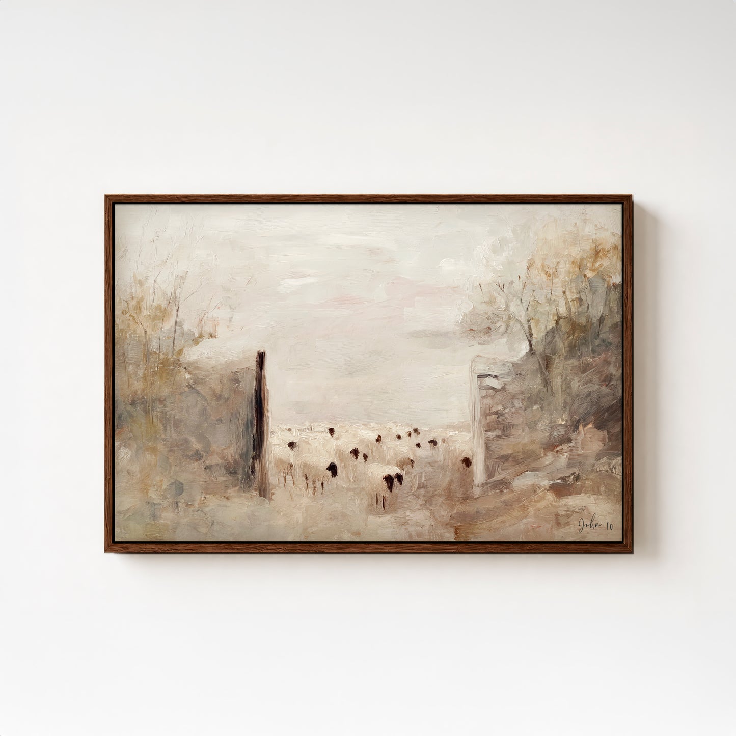 i am the gate - canvas