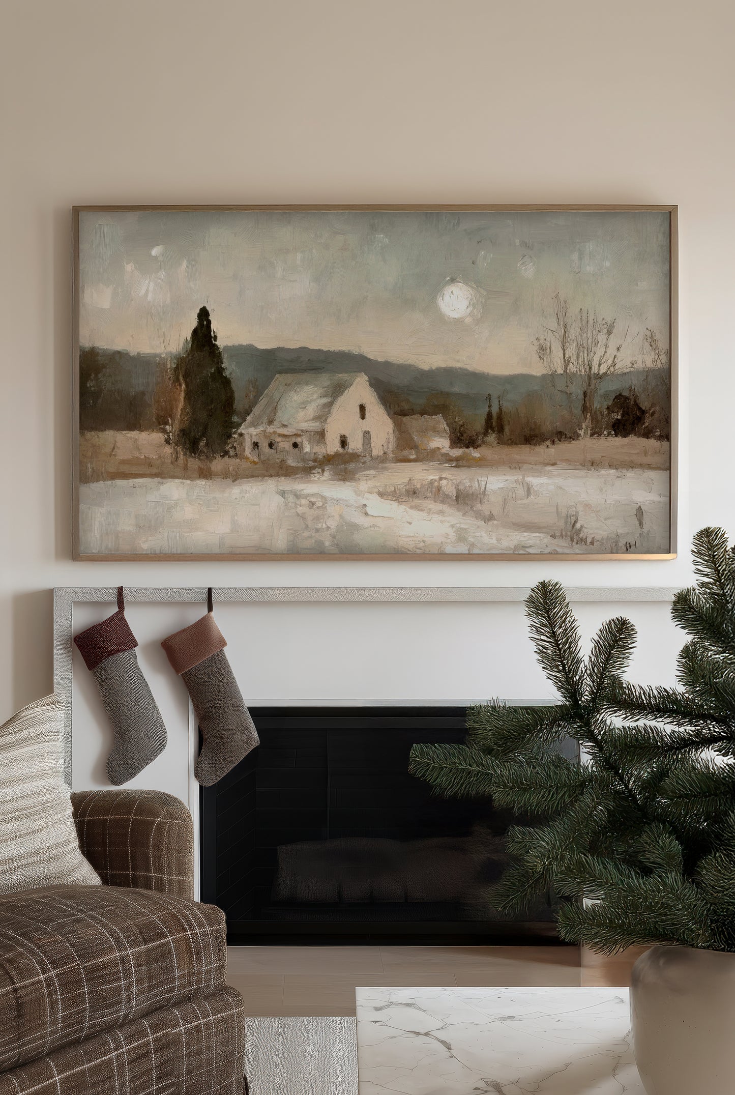 moon to mark the seasons - digital download for samsung frame tv