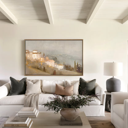 City On A Hill - canvas
