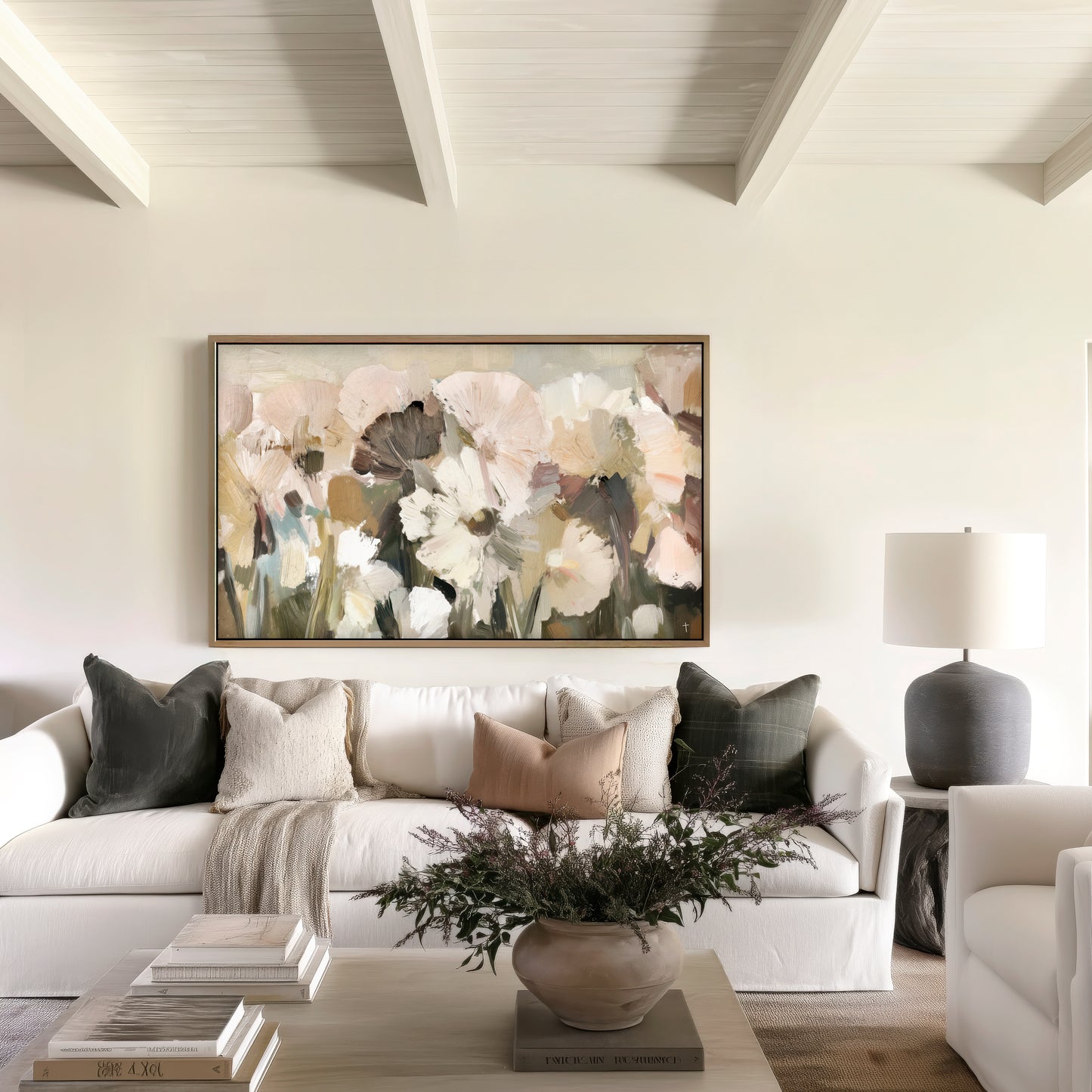 divine design- wildflowers (canvas)