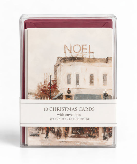 Christmas Cards - NOEL, set of 10 cards