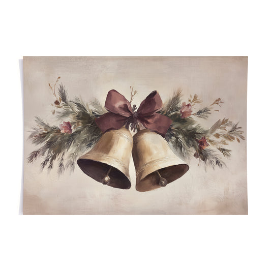 Christmas Bells - print