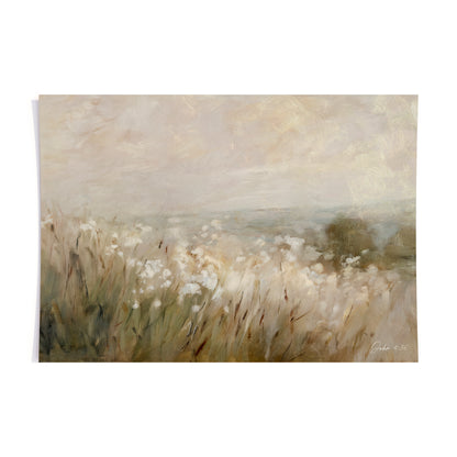 White For Harvest - print