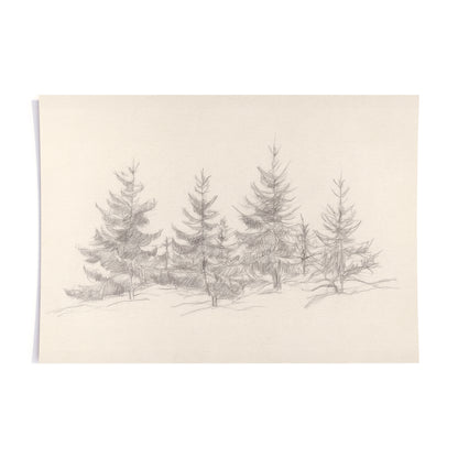 Cedars of Christmas - print