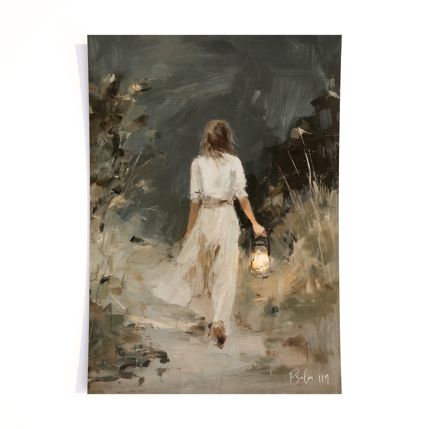 lamp unto my feet- print