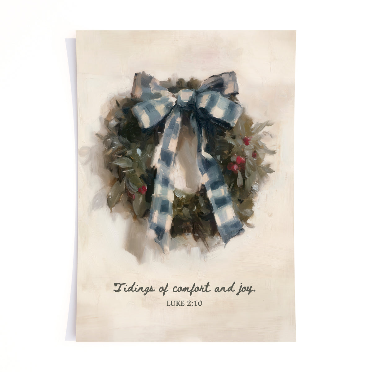 comfort and joy - print
