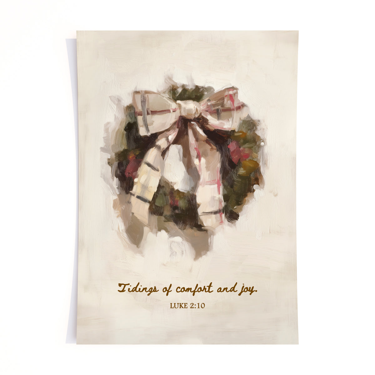 comfort and joy - print