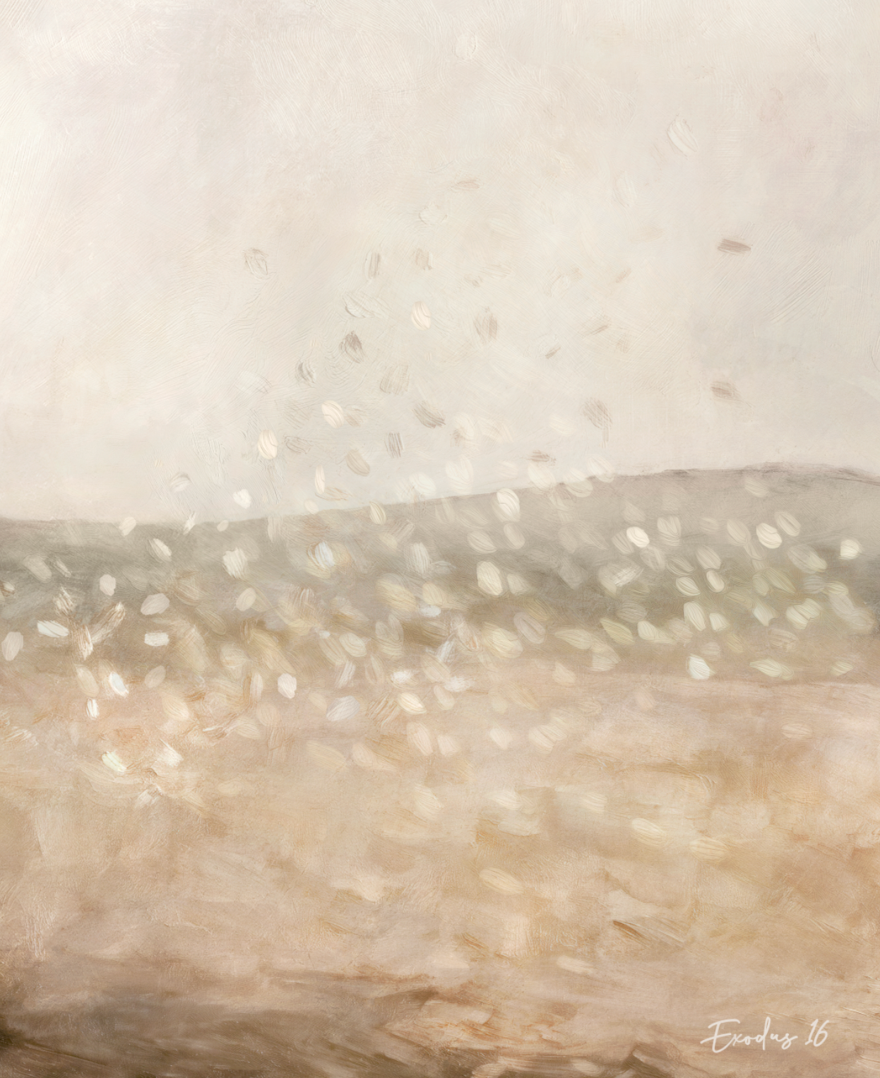 bread from heaven - canvas