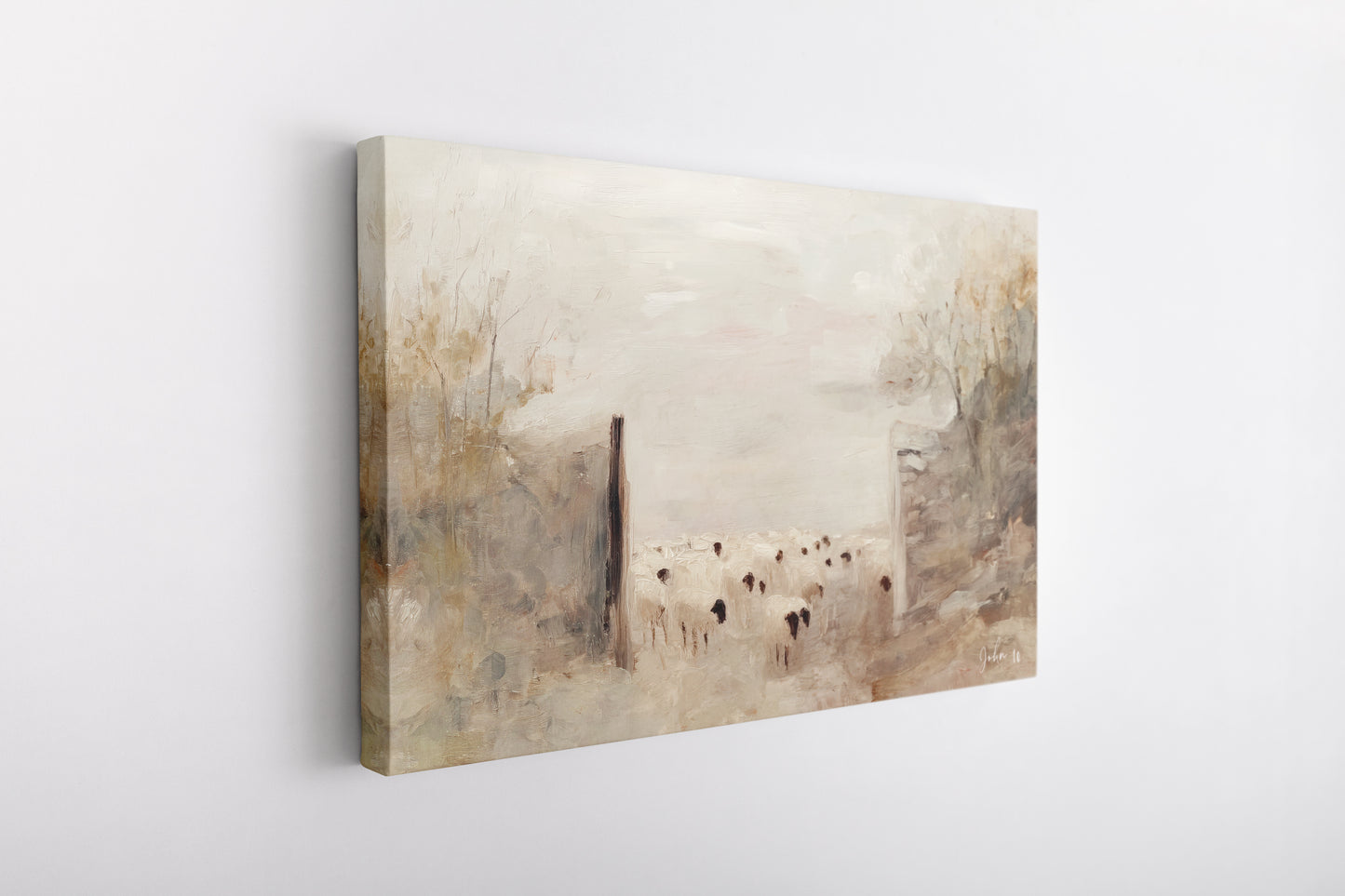 i am the gate - canvas
