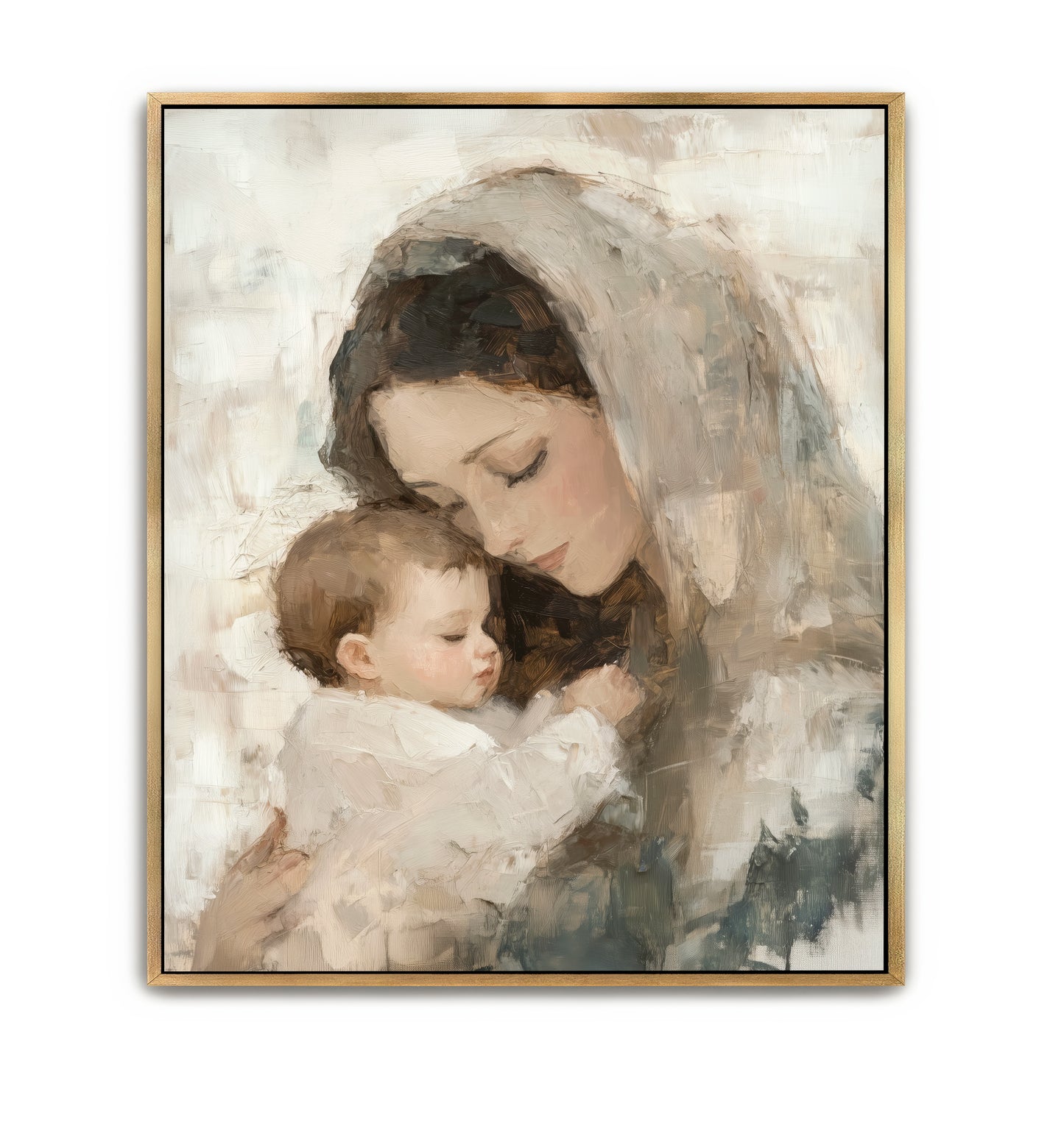 a mother's comfort-  canvas
