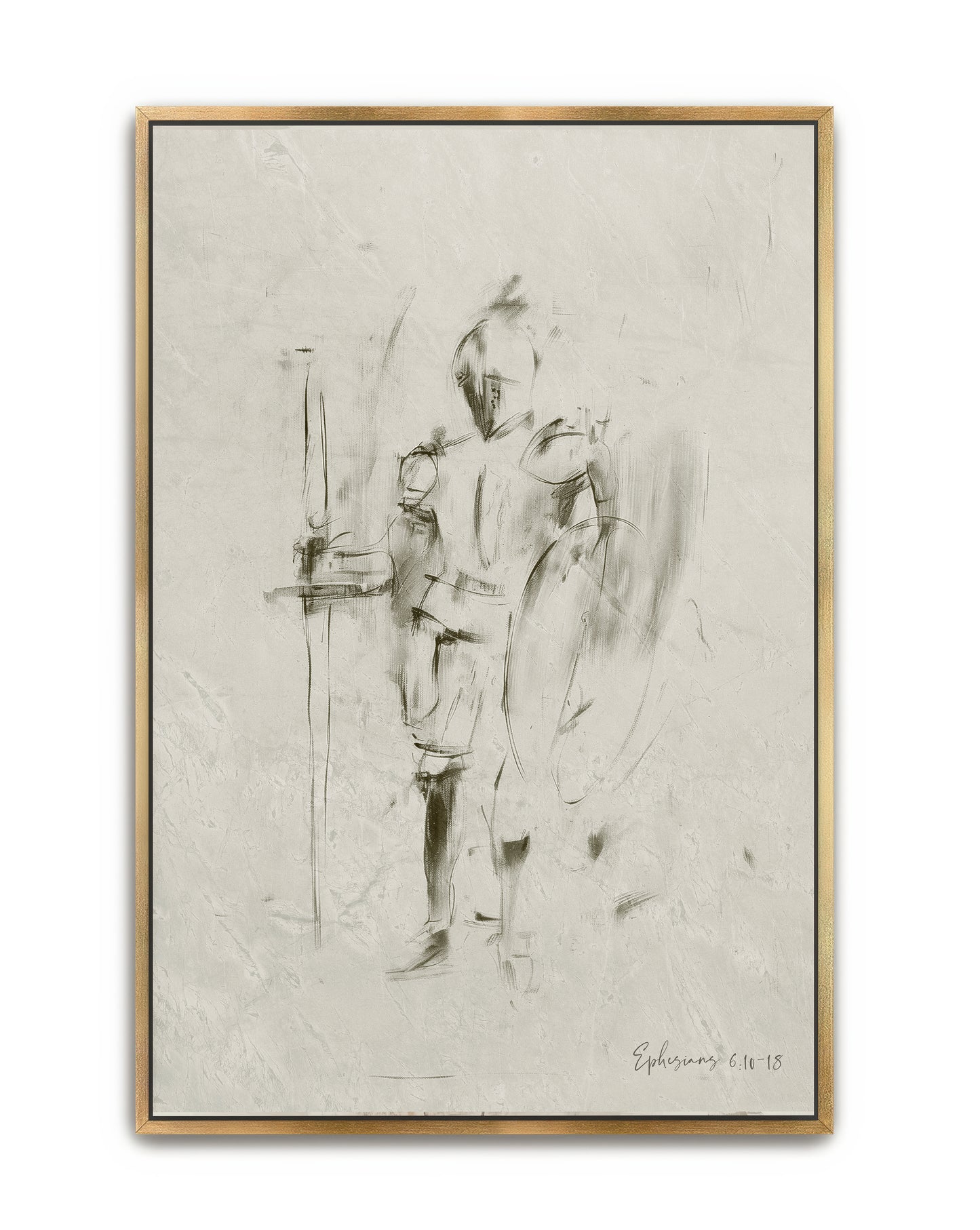 armor of god - canvas