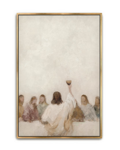 Cup of the Covenant - canvas (Last supper)