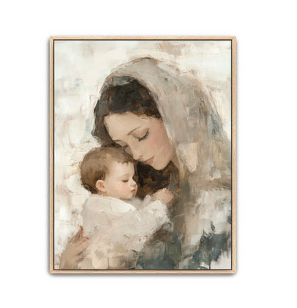A Mother's Comfort-  canvas