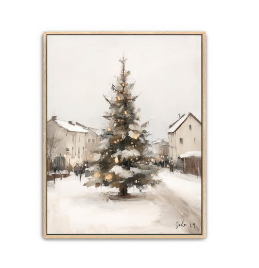 Village Tree - Canvas
