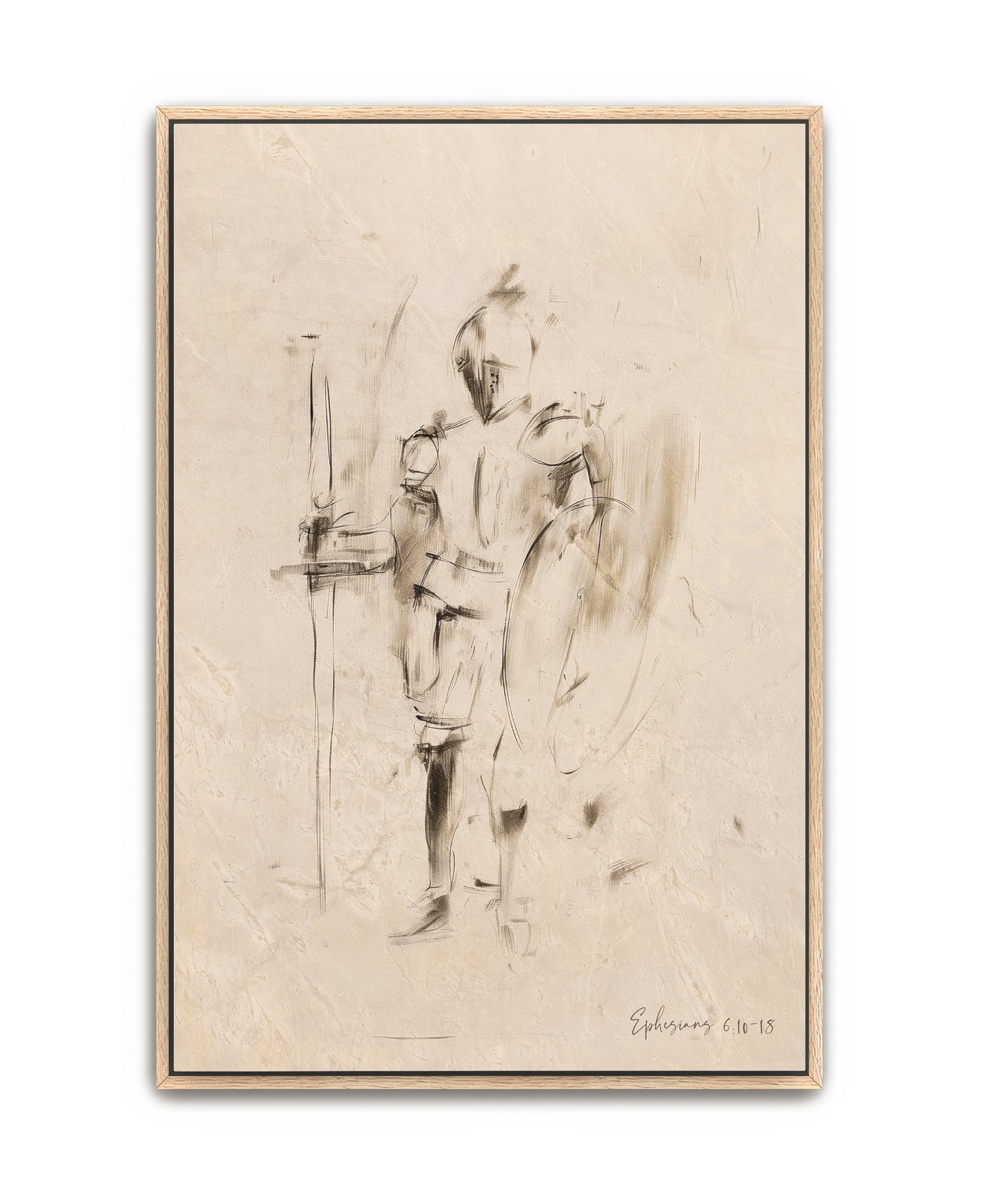 armor of god - canvas