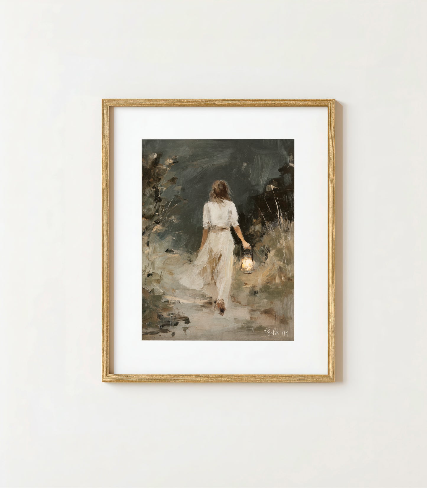 lamp unto my feet- print
