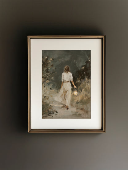 Lamp Unto My Feet- print