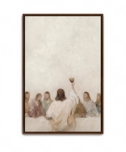 Cup of the Covenant - canvas (Last supper)