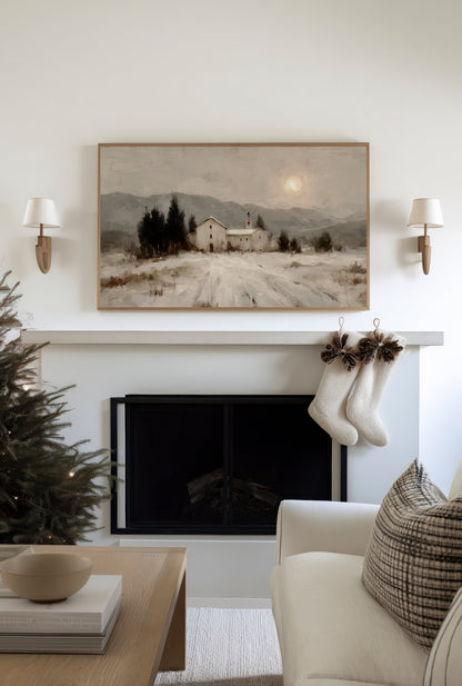 Winter Chapel - Digital Download for Samsung Frame TV