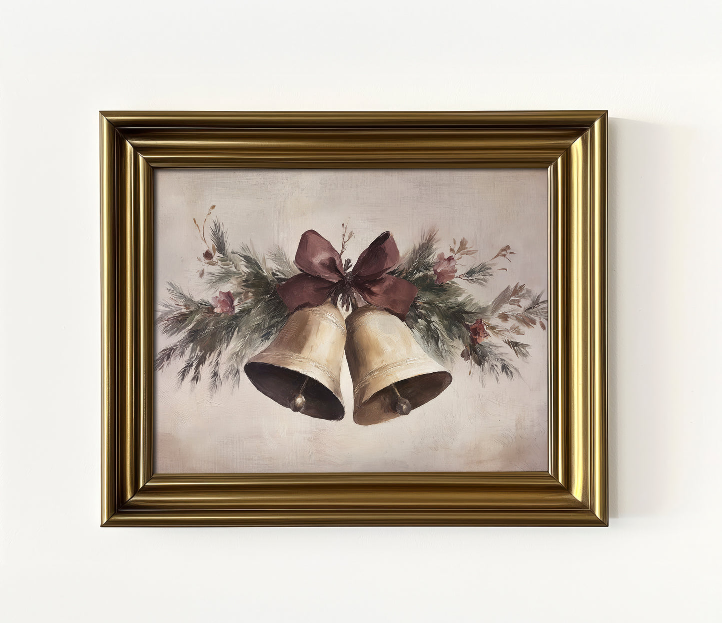 christmas bells - print
