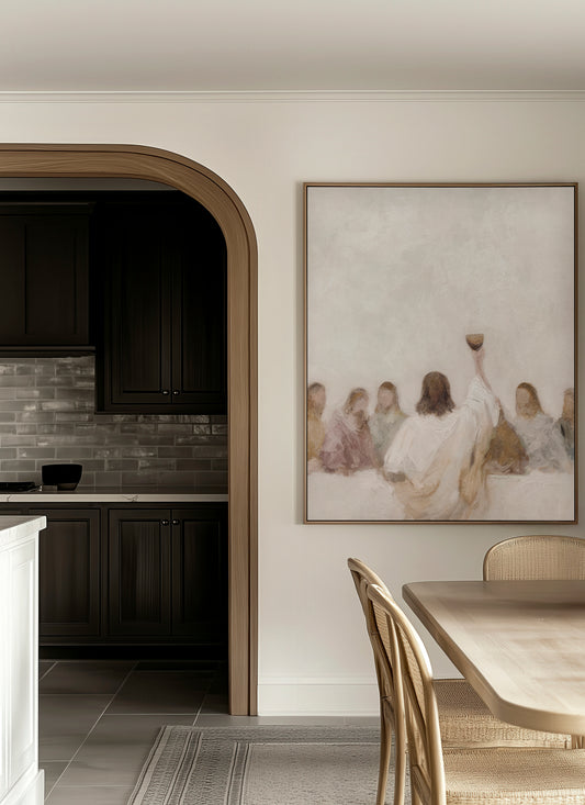 Cup of the Covenant - canvas (Last supper)