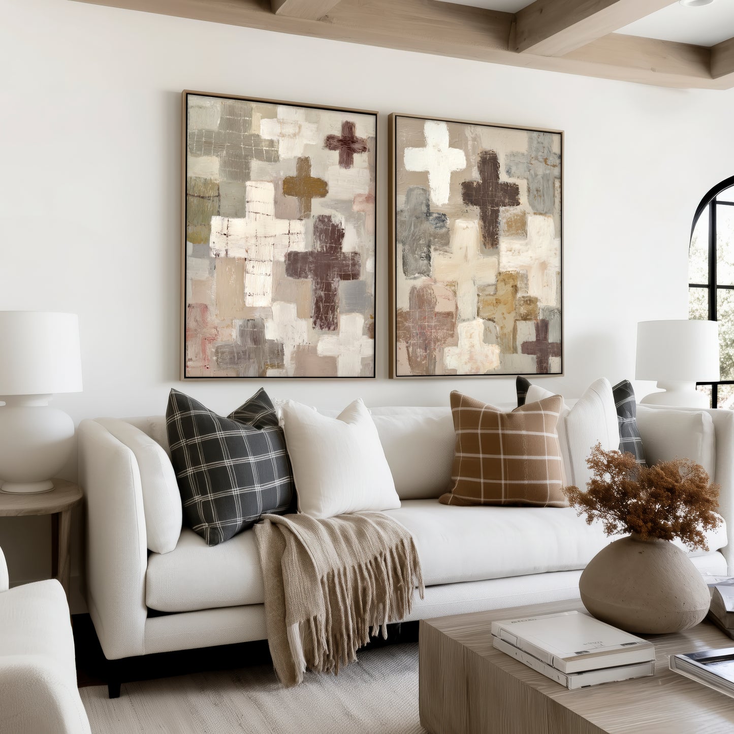 mercies - set of canvases