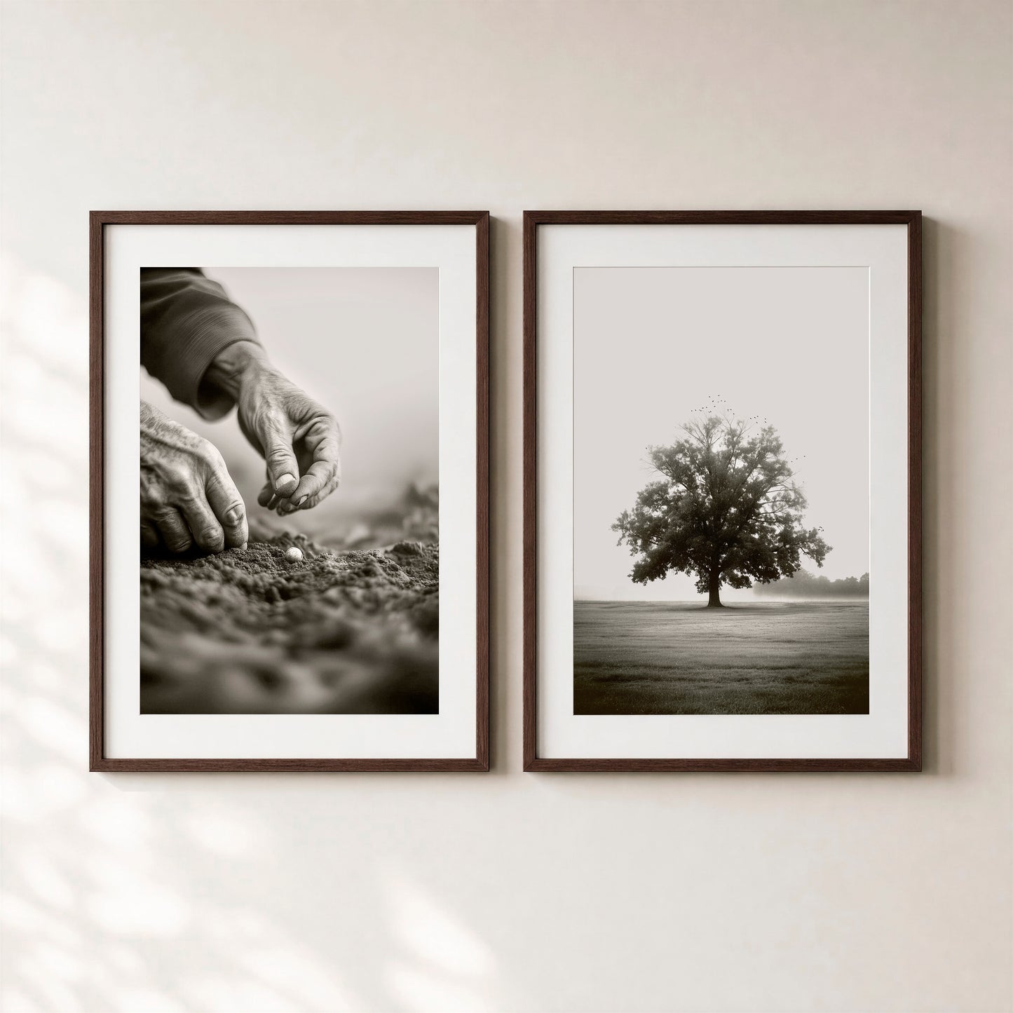 mustard seed - set of prints