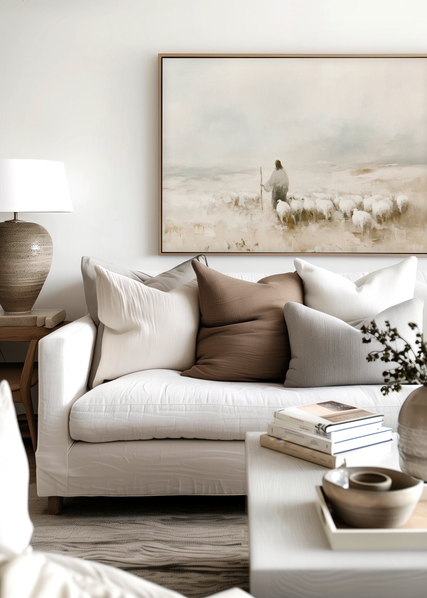 shepherd of my soul - canvas